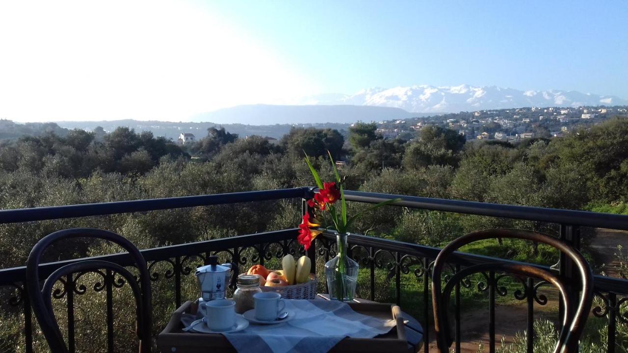 Manolo S Olive Farm, Apartment With Seaview Chania  Ngoại thất bức ảnh